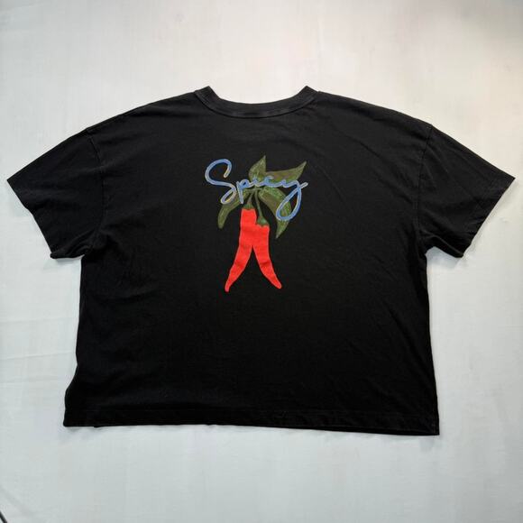 NWT Target Women’s Short Sleeve Boxy Graphic T-Shirt Sz L - Picture 1 of 3